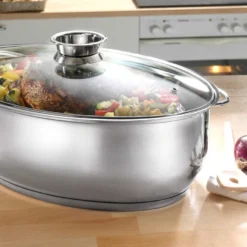 GSW Edelstahlbräter Edelstahl 38cm -Angebote Gourmet Kueche Store 00ec291363b30e9df715244a3e2d6d5e