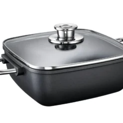 Induktions-Schmortopf Hoch 24x24cm/4ltr. GLOBUS I Schulte-Ufer