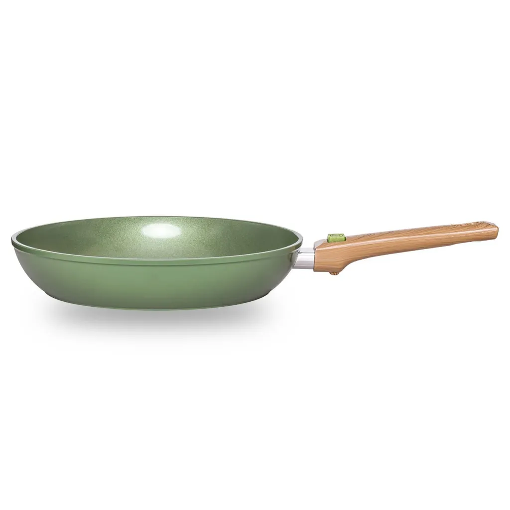 Just Vegan ECO Pfanne Mit Abnehmbarem Griff 24 Cm Aluminium Grün 16 Just Vegan ECO Pfanne Mit Abnehmbarem Griff 24 Cm Aluminium Grün – Bild 14