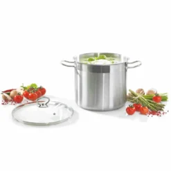 Krüger Maxi Topf Mit Glasdeckel Aus Edelstahl Fassung 20L 33cm -Angebote Gourmet Kueche Store 0fd4c9e0816b4e68dcdb9c86ec8fcfdd