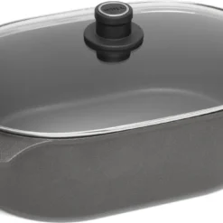 WOLL NOWO-Gussbräter Induktion Jumbo 40x27cm 13h 10,5l, Inkl. Sicherheitsglasd.