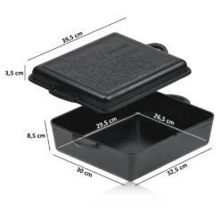 BBQ-Toro Dutch Oven Pan DOSQU, 9,5 L Ultimate Gusseisen Kochtopf Mit PRO3+ Beschichtung, Gusstopf -Angebote Gourmet Kueche Store 17790648259360b8a71d32ca91ef030a