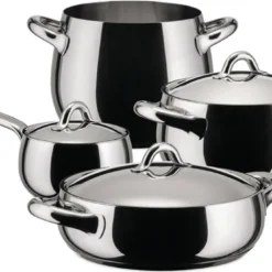 Alessi Topfset Mami - SG100S7 - 4-teilig - Von Stefano Giovannoni 9 Alessi Topfset Mami - SG100S7 - 4-teilig - Von Stefano Giovannoni -Angebote Gourmet Kueche Store 1813c0eba6f313d9bcc5e79e5f6fe7df