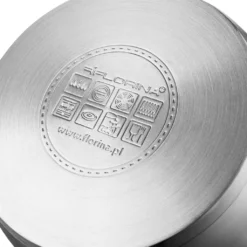 TOPFSET 4 Tlg. INDUKTION Kochtopfset EDELSTAHL Töpfe Mit Glasdeckel FLORINA -Angebote Gourmet Kueche Store 1abef1dfb9cf1fafa7328e3ff10617aa