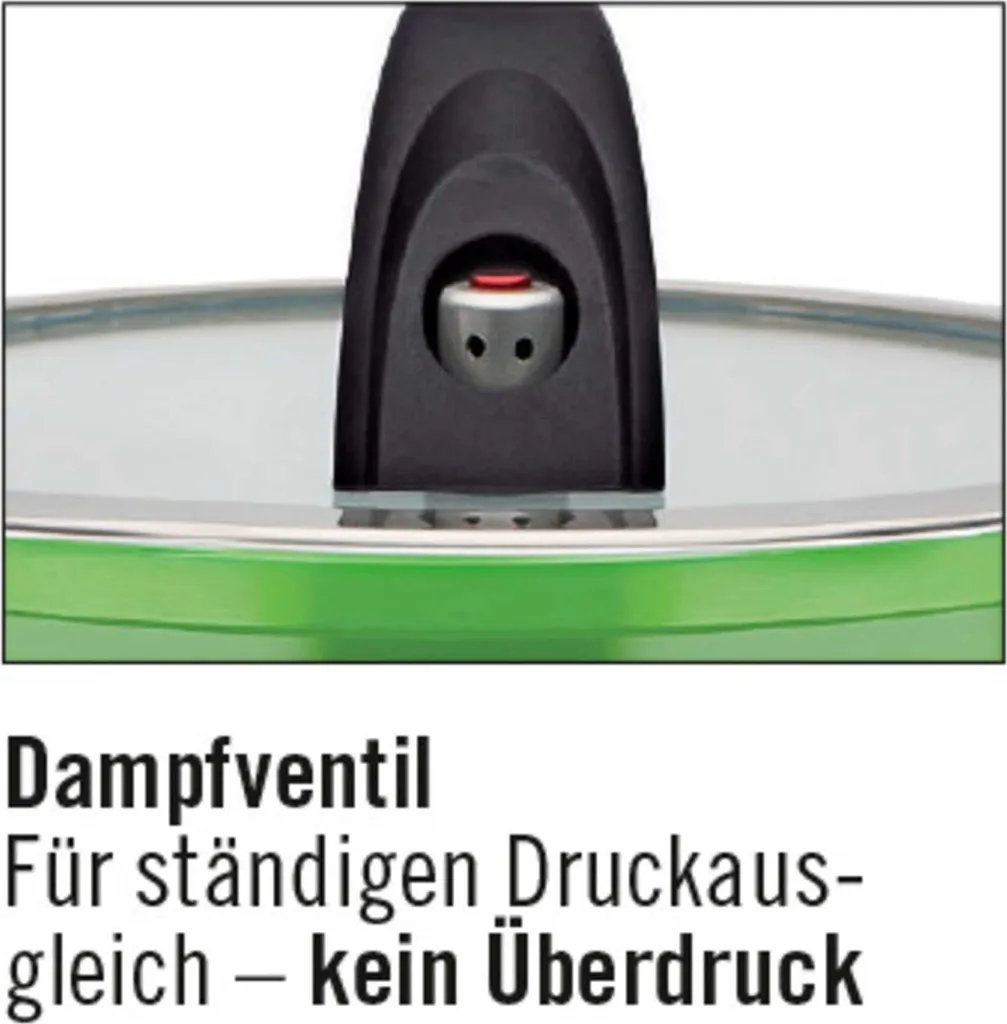 Energiespartopf Gourmet Nero 24cm, 6 Ltr. 9 Energiespartopf Gourmet Nero 24cm, 6 Ltr. – Bild 7