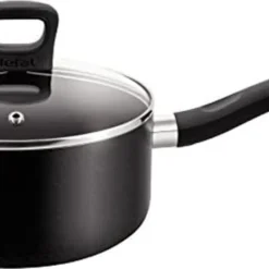 Tefal Signature 3er Set Kochtopf Soßentöpfe Mit Glasdeckel Ø 16/18 Cm & Milchtopf Ø 14 Cm Suppentopf Stieltopf Geeignet Für Alle Kochfelder Außer Induktion -Angebote Gourmet Kueche Store 1ca2e0df564d8b5e53157f7c511419dc