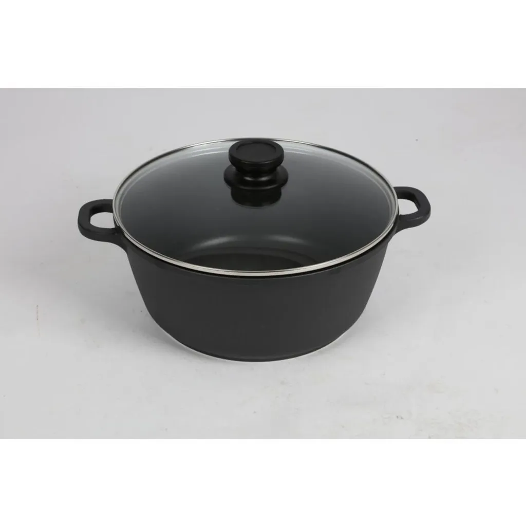 Aluguss Kochtopf 6,7 L Antihaft Induktion Herd Ofen Küche Braten Geschirr Suppen 6 Aluguss Kochtopf 6,7 L Antihaft Induktion Herd Ofen Küche Braten Geschirr Suppen – Bild 4