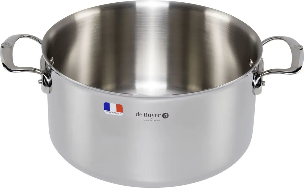 De Buyer Affinity Bratentopf Edelstahl Mit Deckel 28 Cm 4 De Buyer Affinity Bratentopf Edelstahl Mit Deckel 28 Cm – Bild 2