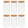 VidaXL Vorratsgläser Mit Korkdeckel 6 Stk. 1400 Ml -Angebote Gourmet Kueche Store 2668f48d100a16103b0eeeed36b32ba2