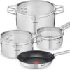 Tefal NORDICA Topfset Edelstahl 6-teilig H852S3 + DUETTO Bratpfanne °20cm -Angebote Gourmet Kueche Store 28b1a65021de0df8fadf1c3615030a36