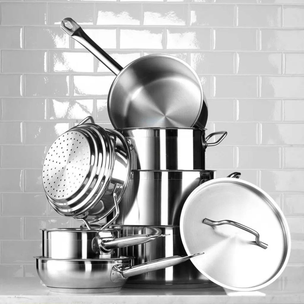 Schulte-Ufer Gastrosus MEAT POT 163010-24 Kochtopf, Edelstahl, 24 Cm Durchmesser, Induktionsherd-geeignet 4 Schulte-Ufer Gastrosus MEAT POT 163010-24 Kochtopf, Edelstahl, 24 Cm Durchmesser, Induktionsherd-geeignet – Bild 2