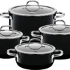 Silit Topf-Set 4-teilig Passion Black -Angebote Gourmet Kueche Store 2bd5fb3f5fc46b52389cb9d4c871a473