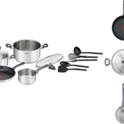 Tefal G713SB Daily Cook Set - Koch-Set - Schwarz/silber -Angebote Gourmet Kueche Store 2cb8ab0c22789e3e42ea007f858c1333