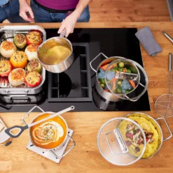 Rösle RÖSLE Topfset Expertiso 4 Teilig Kochtopfset Edelstahl Kochgeschirr -Angebote Gourmet Kueche Store 2deed23eebc8a01a27f8989d8f4d2997