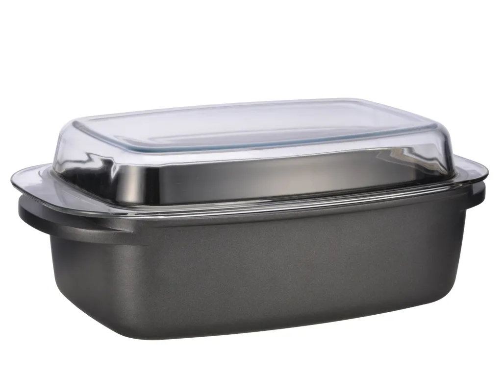 Aluguss Bräter Mit 2-facher Antihaft-Beschichtung - Füllmenge Ca. 5,6 Liter 3 Aluguss Bräter Mit 2-facher Antihaft-Beschichtung - Füllmenge Ca. 5,6 Liter