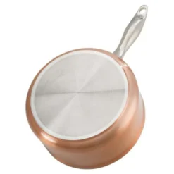 Excellence Cuivre Ø20 Cm By Kitchen Pro - Stielkasserolle 20cm Ohne Deckel, Kochtopf Klein 2,5 Liter, Aus Kupfer Und Rostfreiem Edelstahl, Induktion -Angebote Gourmet Kueche Store 31735c60f60312571862fb94f17c44a5