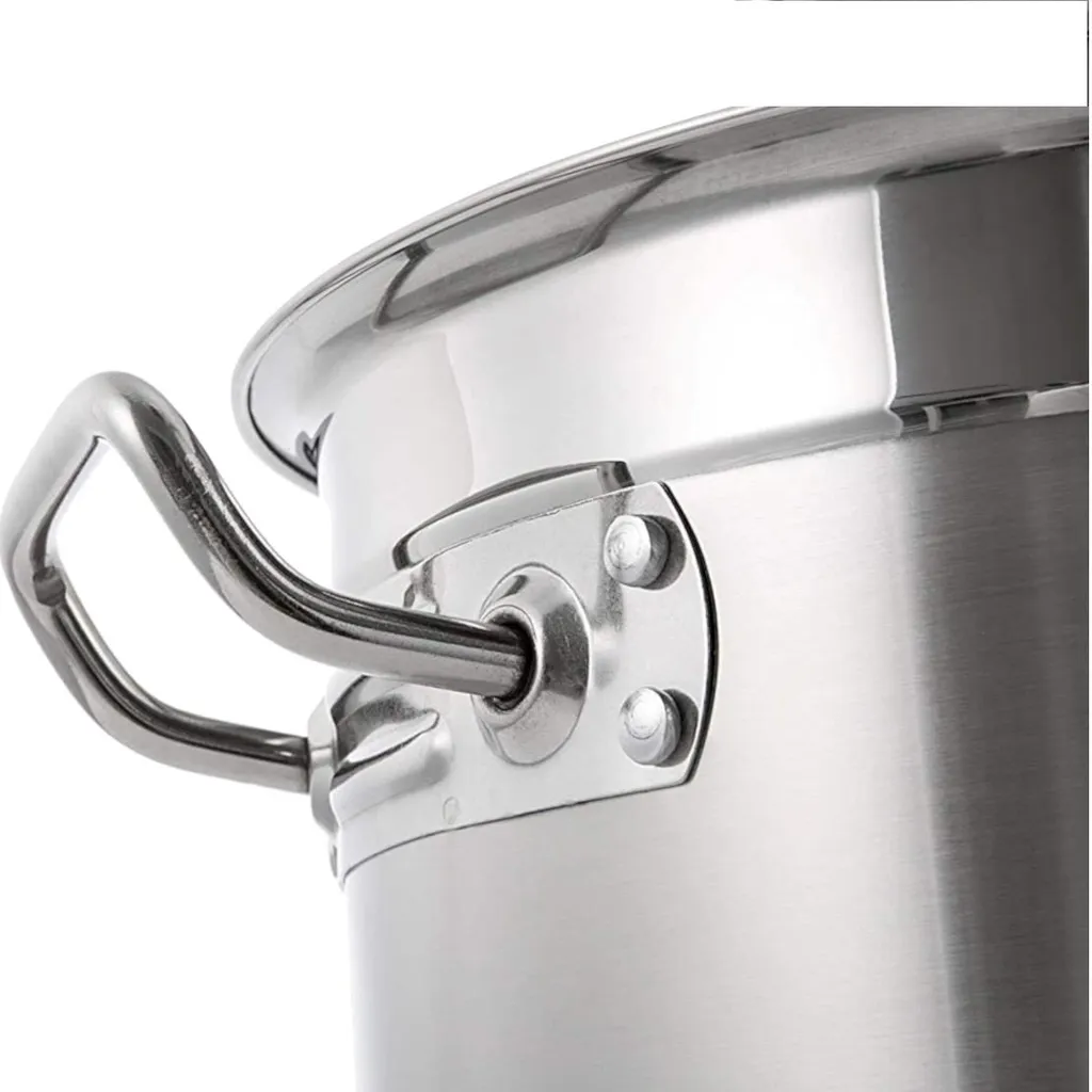 Gastronomie Kochtopf Aus Edelstahl 40x26cm (30L) 6 Gastronomie Kochtopf Aus Edelstahl 40x26cm (30L) – Bild 4