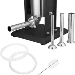 Zelsius Profi Wurstfüllmaschine | 7 Liter | Schwarz | Edelstahl -Angebote Gourmet Kueche Store 35589285f8133d21bc0370eab6582225