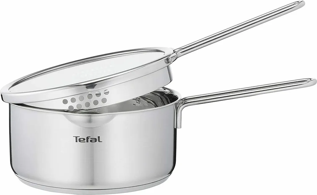 Tefal NORDICA Topfset Edelstahl 6-teilig H852S3 + DUETTO Bratpfanne °20cm 5 Tefal NORDICA Topfset Edelstahl 6-teilig H852S3 + DUETTO Bratpfanne °20cm – Bild 3