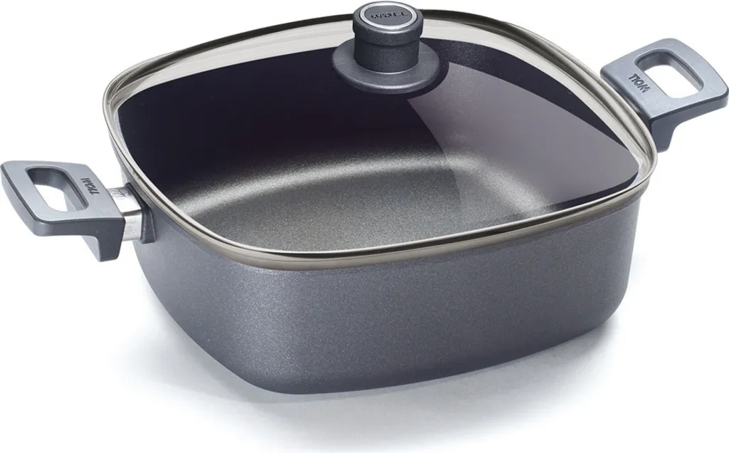 WOLL 'NOWO INDUKTION LINE-Guss-Kasserolle, 28x28 Cm; 10 Cm; 6,0 L; Mit Deckel' 3 WOLL 'NOWO INDUKTION LINE-Guss-Kasserolle, 28x28 Cm; 10 Cm; 6,0 L; Mit Deckel'