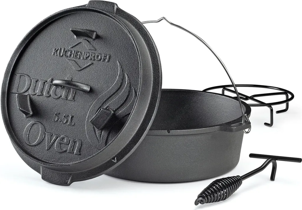 Küchenprofi Dutch Oven 5,5 L, 30 Cm BBQ 306501030 3 Küchenprofi Dutch Oven 5,5 L, 30 Cm BBQ 306501030