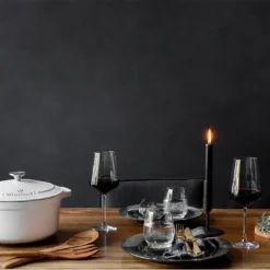 Daumonet Gusseisen-Bräter - Rund Ø 26 Cm - Weiß -Angebote Gourmet Kueche Store 468f506d2d285ddaa041fbeb5fca0c15