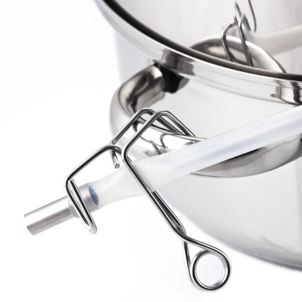 Grafner® XXL Edelstahl Dampfentsafter 8 Liter Mit Schlauch + Klemme Fruchtentsafter 5 Grafner® XXL Edelstahl Dampfentsafter 8 Liter Mit Schlauch + Klemme Fruchtentsafter – Bild 3