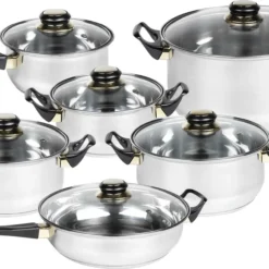 HI 12-tlg. Kochgescrr-Set Edelstahl 11 HI 12-tlg. Kochgescrr-Set Edelstahl -Angebote Gourmet Kueche Store 4b020f8e9d65ad1d19ec5ebbb2cb993d