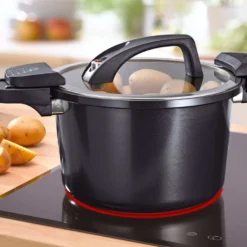 Energiespartopf Gourmet Nero 24cm, 6 Ltr. 19 Energiespartopf Gourmet Nero 24cm, 6 Ltr. -Angebote Gourmet Kueche Store 4ba73213a767ad919c4cb6e78457ba53