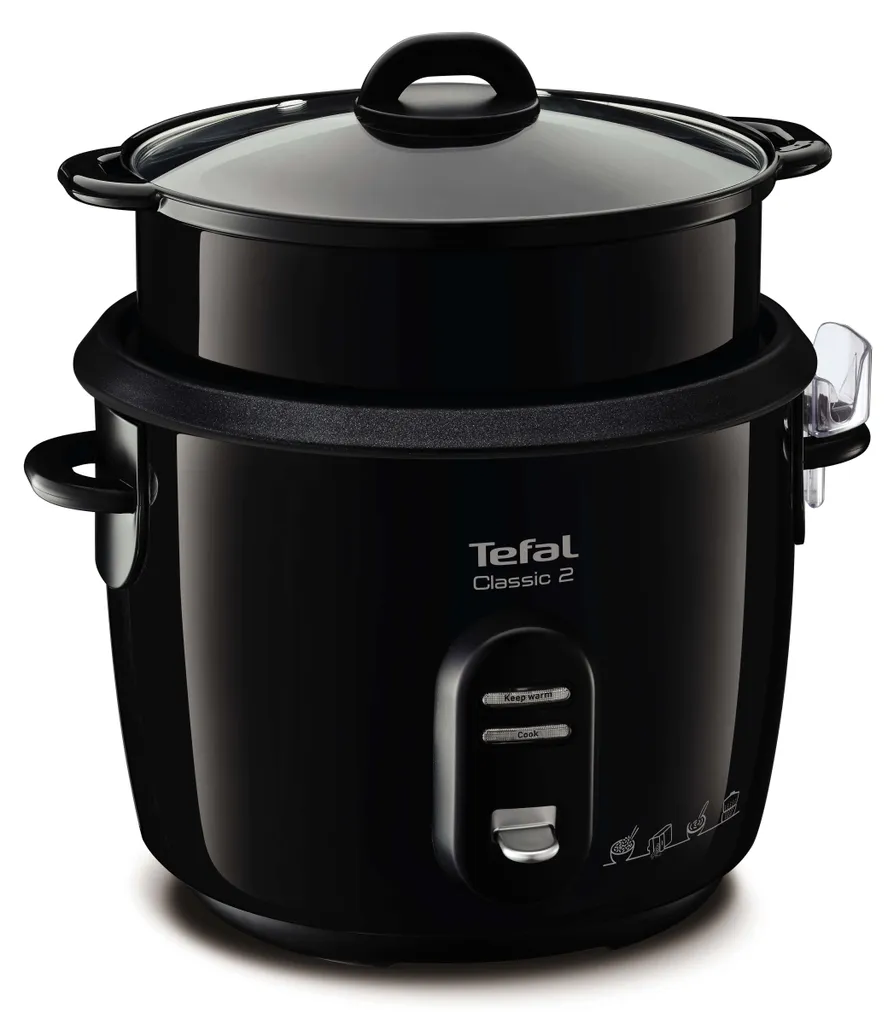 Tefal RK103811 Classic - Reiskocher, Schwarz Metallic 4 Tefal RK103811 Classic - Reiskocher, Schwarz Metallic – Bild 2