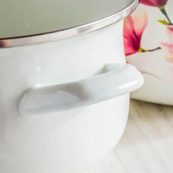 8 Tlg TOPFSET Kochtopfset Töpfe Induktionstöpfe Induktion Emaille Mit Glasdeckel -Angebote Gourmet Kueche Store 50c2f990d91e30d93d6fdcb2a456d649