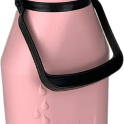Metrox Milchkanne Rosa 2 Liter (Schraubverschluss, Tragehenkel, Kippsicher)