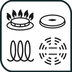 Tefal Virtuoso Topfset, 7-Teilig, Edelstahl - 7-Teiliges Set Aus 1x Stielkasserolle 16cm, 3x Kochtöpfen 16/20/24cm + 3x Deckel -Angebote Gourmet Kueche Store 549bd694ed4d1abce37d87814b819e46