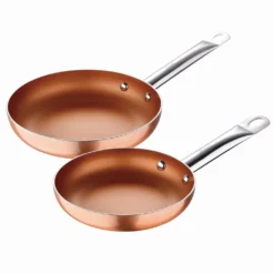 Pfannen-Set San Ignacio Kupfer Geschmiedetes Aluminium 2 Teilig -Angebote Gourmet Kueche Store 589b426dfaa342224f3e79aa94d7053e