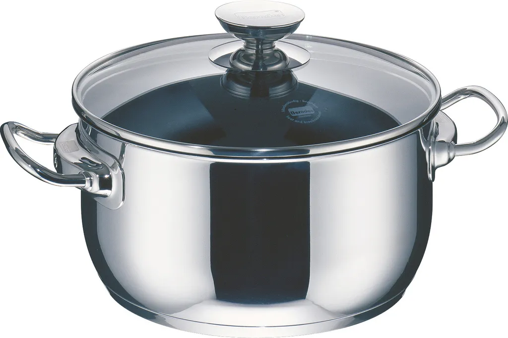 Berndes Injoy Special Edition Kochtopf Mit Glasdeckel, Topf Mit Deckel, Antihaftversiegelung, Edelstahl, Silber / Schwarz, Ø 20 Cm, 063241 3 Berndes Injoy Special Edition Kochtopf Mit Glasdeckel, Topf Mit Deckel, Antihaftversiegelung, Edelstahl, Silber / Schwarz, Ø 20 Cm, 063241