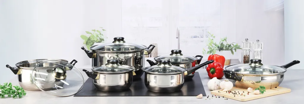 HI 12-tlg. Kochgescrr-Set Edelstahl 6 HI 12-tlg. Kochgescrr-Set Edelstahl – Bild 4