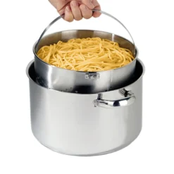 BEYOND® Edelstahl Kochtopf 24 Cm, Mit Glasdeckel Und Herausnehmbarem Siebeinsatz -Angebote Gourmet Kueche Store 5db916f93efee8f5ff2a0b78e8a44fe0