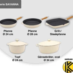 Karl Krüger 95034 Gusseisen Gansbräter Savanna Mit Deckel, 34 Cm -Angebote Gourmet Kueche Store 6225011dd6a2369607574c9c85e0cf5d