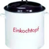 Culinario Emaillierter Einkochtopf Mit Metalldeckel, 28 Liter, Ø35 X H30cm, Für Alle Kochfelder Geeignet, Thermometer-Öffnung, Einkocher Für Marmelade -Angebote Gourmet Kueche Store 65e4f1c885553db0de1dda5cfe92ef44