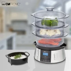 Clatronic Dampfgarer 800 W DG 3547 -Angebote Gourmet Kueche Store 678a39c5f433953b1bf20f882e91aa5c