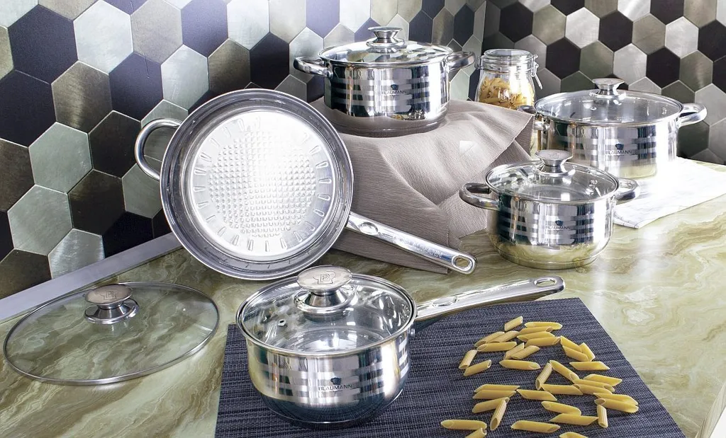 Blaumann-Gerichte Edelstahl 10 Stc Jumbo Gourmet Line BL-167 6 Blaumann-Gerichte Edelstahl 10 Stc Jumbo Gourmet Line BL-167 – Bild 4