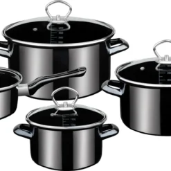 Angebote Gourmet Kueche Store 34 Kochtopf-Set Profi-Black-Star 4-tlg.