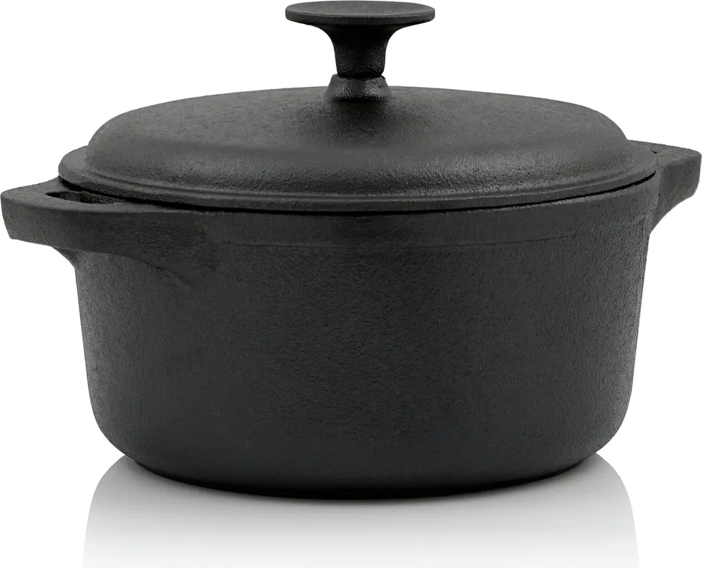 BBQ-Toro Gusseisen Cocotte | 4 Liter, Ø 22,5 Cm | Rund | Bräter Mit Deckel 3 BBQ-Toro Gusseisen Cocotte | 4 Liter, Ø 22,5 Cm | Rund | Bräter Mit Deckel