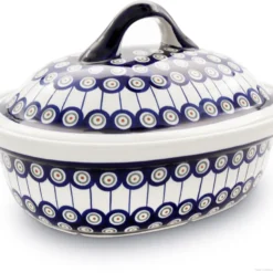 Original Bunzlauer Keramik Bräter Mit Deckel V=2,2 Liter B=25,5cm L=31,8cm H=19,2cm Design 8 -Angebote Gourmet Kueche Store 6f25239da6a49f1e7ce4a633ab7b61d0