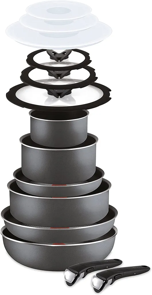 Lagostina Ingenio Essential, Schwarz, Grau, Weiß, Schwarz, Lagospot, Abnehmbar, Keramik, Gas, Versiegelte Platte, 16 Cm 3 Lagostina Ingenio Essential, Schwarz, Grau, Weiß, Schwarz, Lagospot, Abnehmbar, Keramik, Gas, Versiegelte Platte, 16 Cm