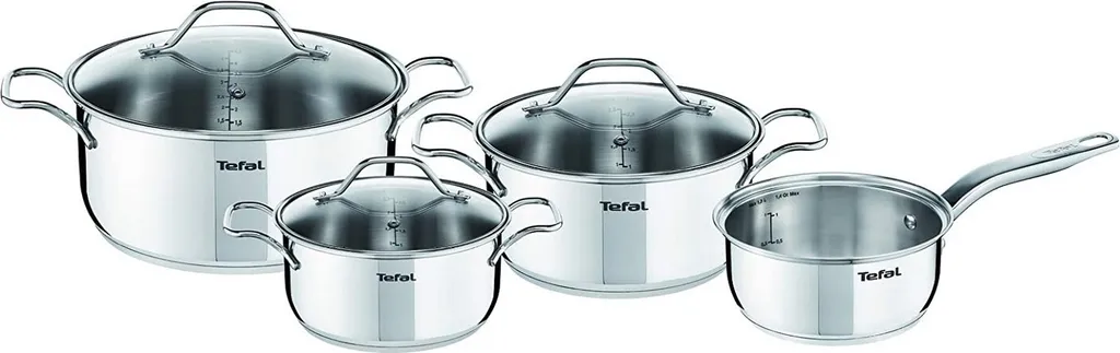 Tefal Intuition Topfset 7-teilig - Kochtöpfe 16 (1,3 L) + 20 (2,9 L) + 24 (4,9 L) Cm Mit Glasdecke, A702A8 5 Tefal Intuition Topfset 7-teilig - Kochtöpfe 16 (1,3 L) + 20 (2,9 L) + 24 (4,9 L) Cm Mit Glasdecke, A702A8 – Bild 3