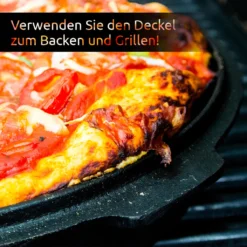 Dutch Oven 9L IRONO - Guseissen Topf - Dutch Oven Set - Feuertopf - 9 Liter - Mit Pfannendeckel, Transport- Und Schutztasche, Deckelheber Und Gebrauchsanweisung 15 Dutch Oven 9L IRONO - Guseissen Topf - Dutch Oven Set - Feuertopf - 9 Liter - Mit Pfannendeckel, Transport- Und Schutztasche, Deckelheber Und Gebrauchsanweisung -Angebote Gourmet Kueche Store 73fd840f71a3c0b43210f2ecd187dfc6