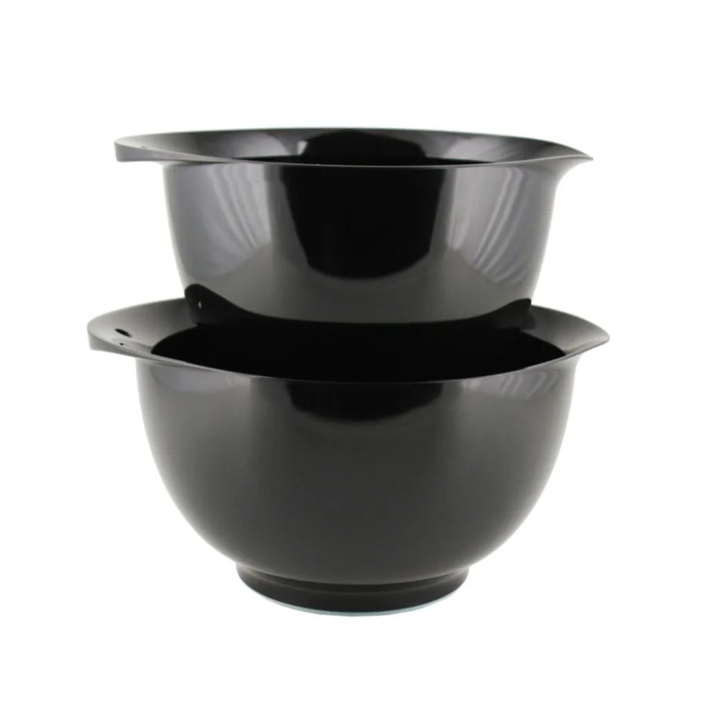 Mepal ROSTI Schüssel 2-er Set VICTORIA Schwarz Ca 2+3L 3 Mepal ROSTI Schüssel 2-er Set VICTORIA Schwarz Ca 2+3L