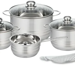 ELO Basic Edelstahl Topfset 4+1 Tlg Brillant, 22906