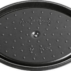 STAUB Cocotte Oval 37cm Schwarz -Angebote Gourmet Kueche Store 7b440fa3489da0b3906aae58b571ebf6